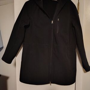 Casual Black Utility Jacket for Women